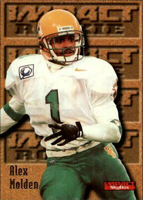 Alex Molden #181 Football Cards 1996 Skybox Impact