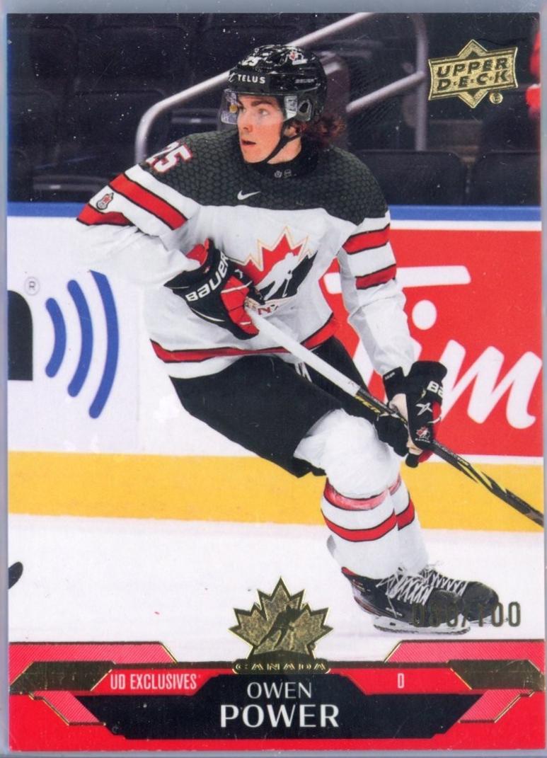 Owen Power #139 2026 Upper Deck Team Canada Hockey