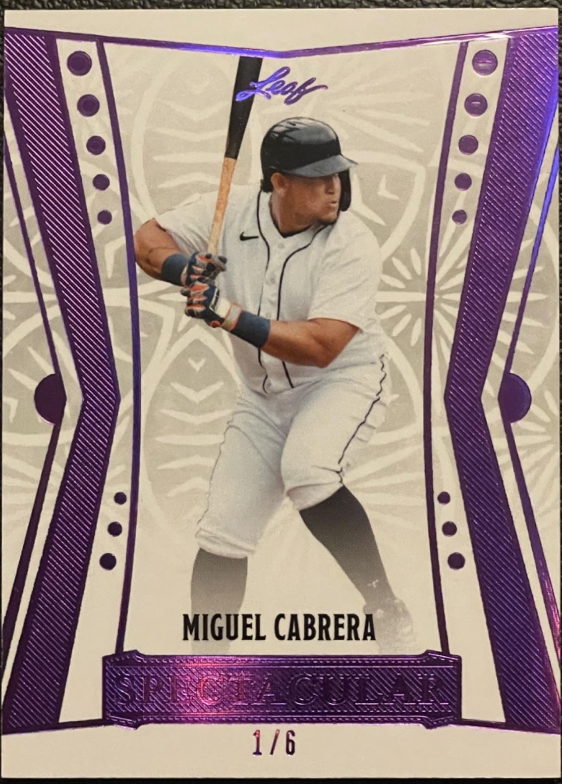 Miguel Cabrera [Holo Purple] #60
