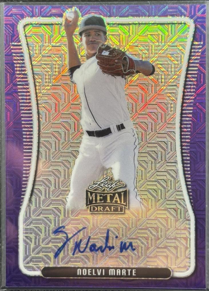 Noelvi Marte [Purple Mojo] #BA-NM1