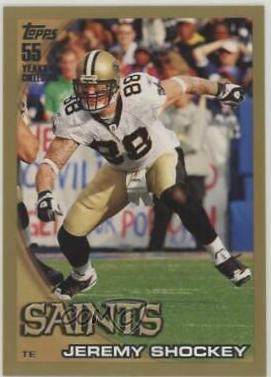 Jeremy Shockey #17 Football Cards 2010 Topps