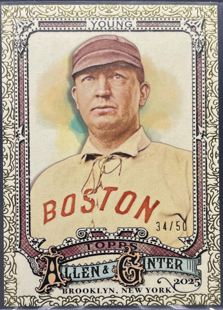 Cy Young [Gold Foil Filagree SP] #348