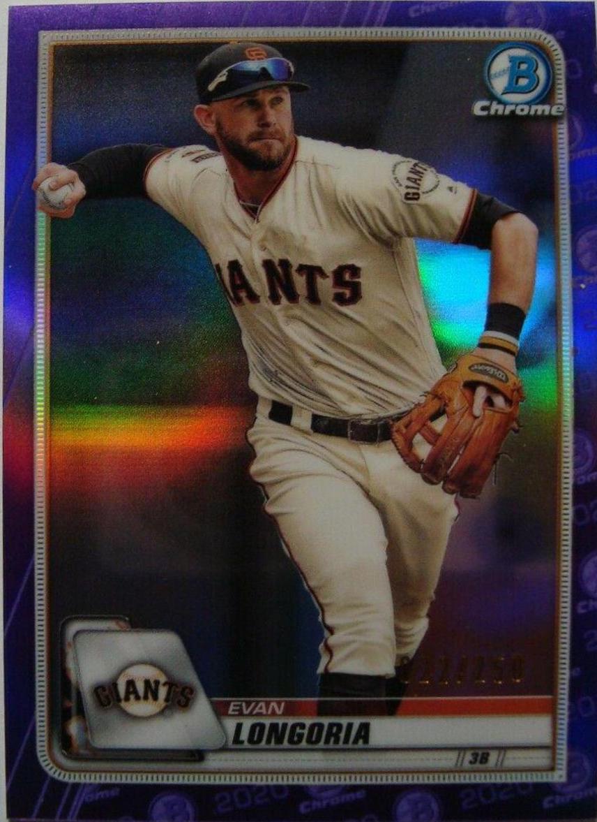 Evan Longoria [Purple Refractor] #42