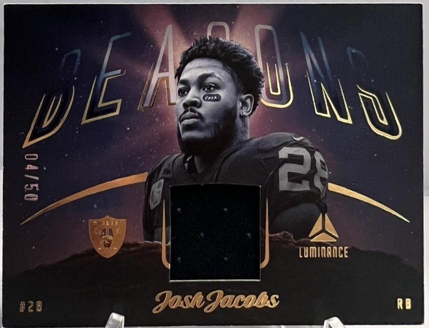 Josh Jacobs [Gold] #B-14