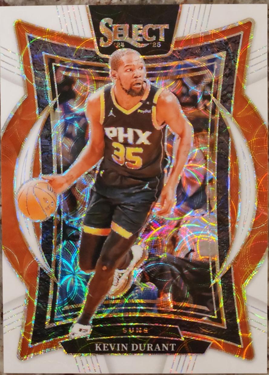 Kevin Durant [White Scope Prizm] #51 Prices | 2024 Panini Select
