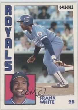 Frank White #155 1984 O-Pee-Chee Baseball