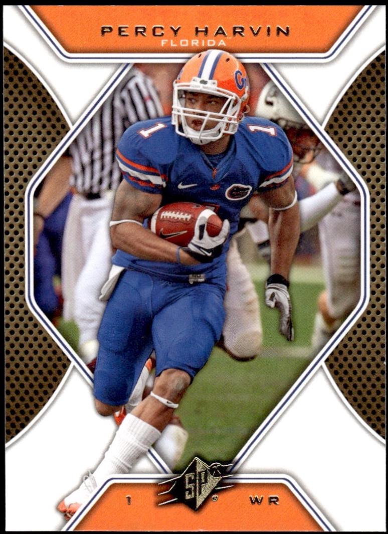Percy Harvin #16 2010 Upper Deck Sweet Spot Football