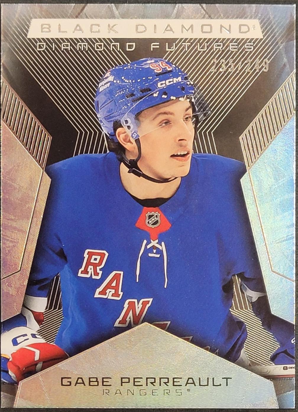 Gabe Perreault #BDF-GP 2025-26 Upper Deck Black Diamond Hockey Diamond Futures