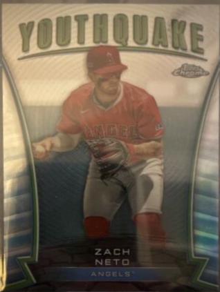 Zach Neto #YQ-97 2024 Topps Chrome Youthquake Baseball