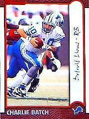 Charlie Batch #17 Football Cards 1999 Bowman