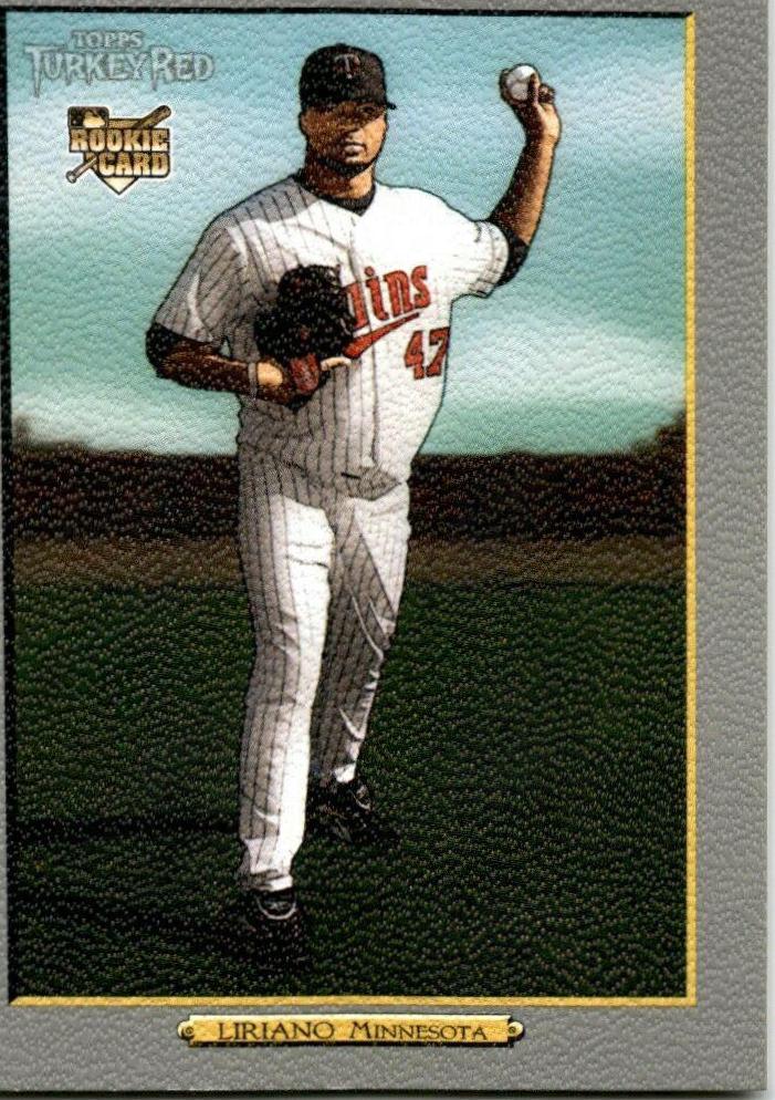 Francisco Liriano #613 Baseball Cards 2006 Topps Turkey Red