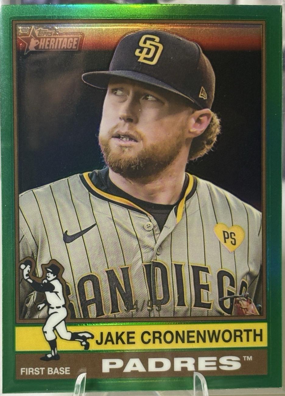 Jake Cronenworth [Green Chrome Variation] #285