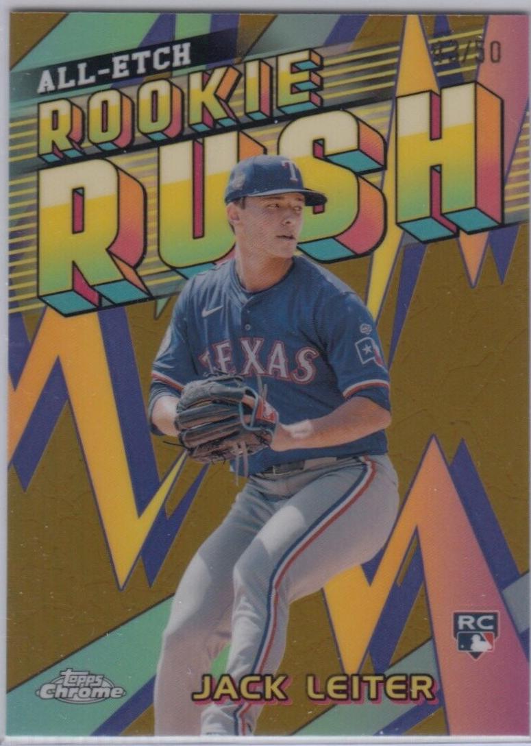 Jack Leiter [Gold Refractor] #CAERU-8