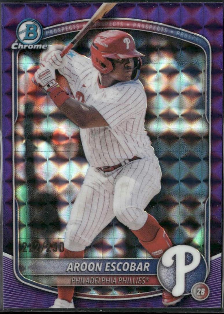 Aroon Escobar [Purple Refractor] #BDC-98