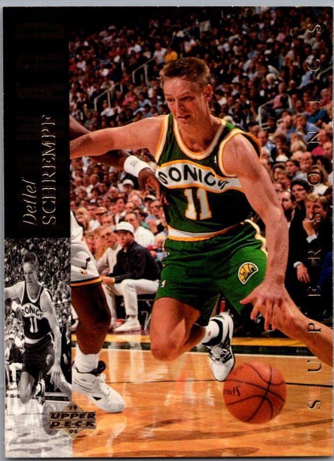 Detlef Schrempf #3 Basketball Cards 1993 Upper Deck SE