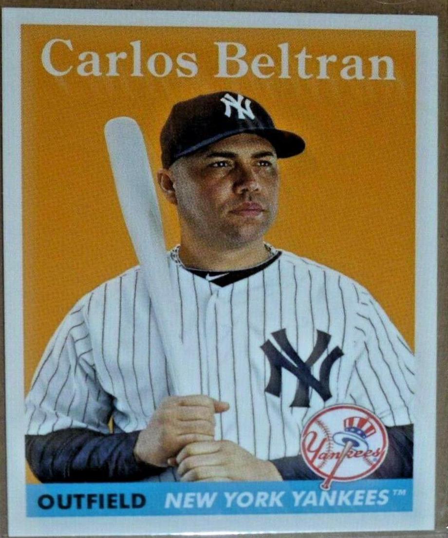 Carlos Beltran #10 Baseball Cards 2016 Topps Throwback Thursday