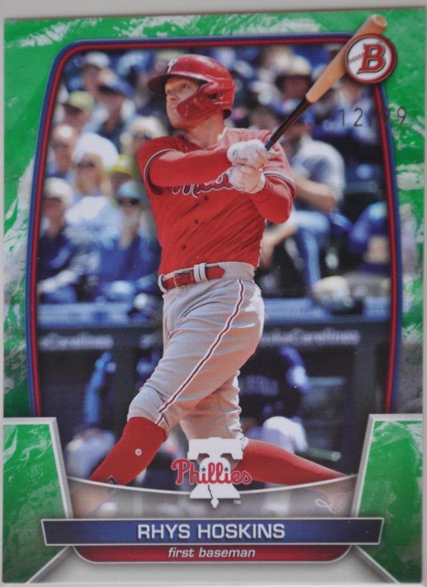 Rhys Hoskins [Green Pattern] #66