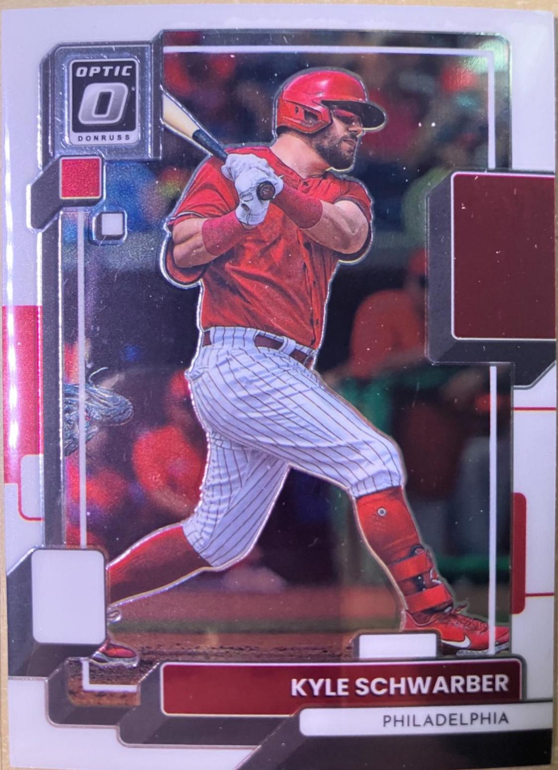 Kyle Schwarber #139 2022 Donruss Optic Baseball