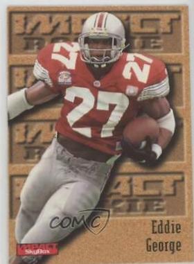 Eddie George #162 Football Cards 1996 Skybox Impact
