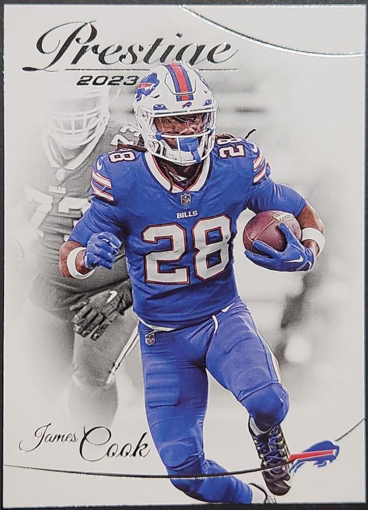 James Cook #31 Football Cards 2023 Panini Prestige
