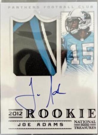 Joe Adams [Autograph Material Black] #328