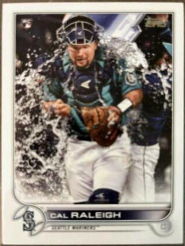 2022 Topps Cal Raleigh [SP Variation] #277 card