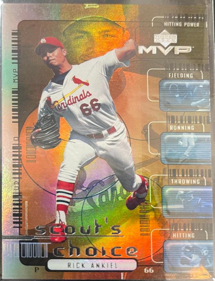 Rick Ankiel #SC1 Baseball Cards 2000 Upper Deck MVP Scout's Choice