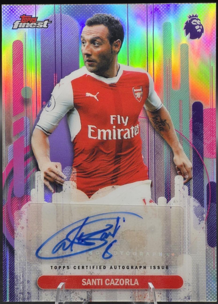 Santi Cazorla #FA-CA Prices | 2026 Topps Finest Premier League Autograph | Soccer  Cards