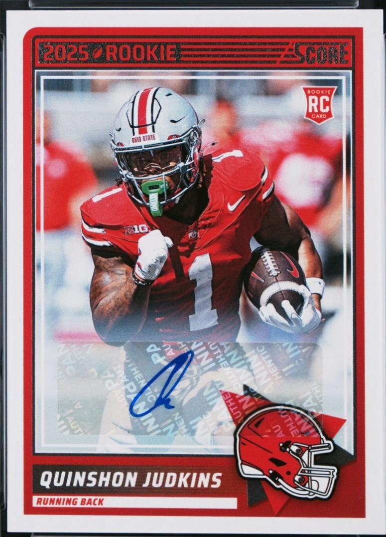 Quinshon Judkins [Gem Master Signature] #38