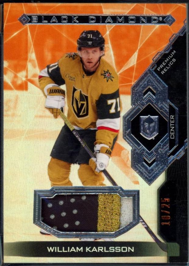 William Karlsson [Pure Black Premium Relics] #BDB-WK