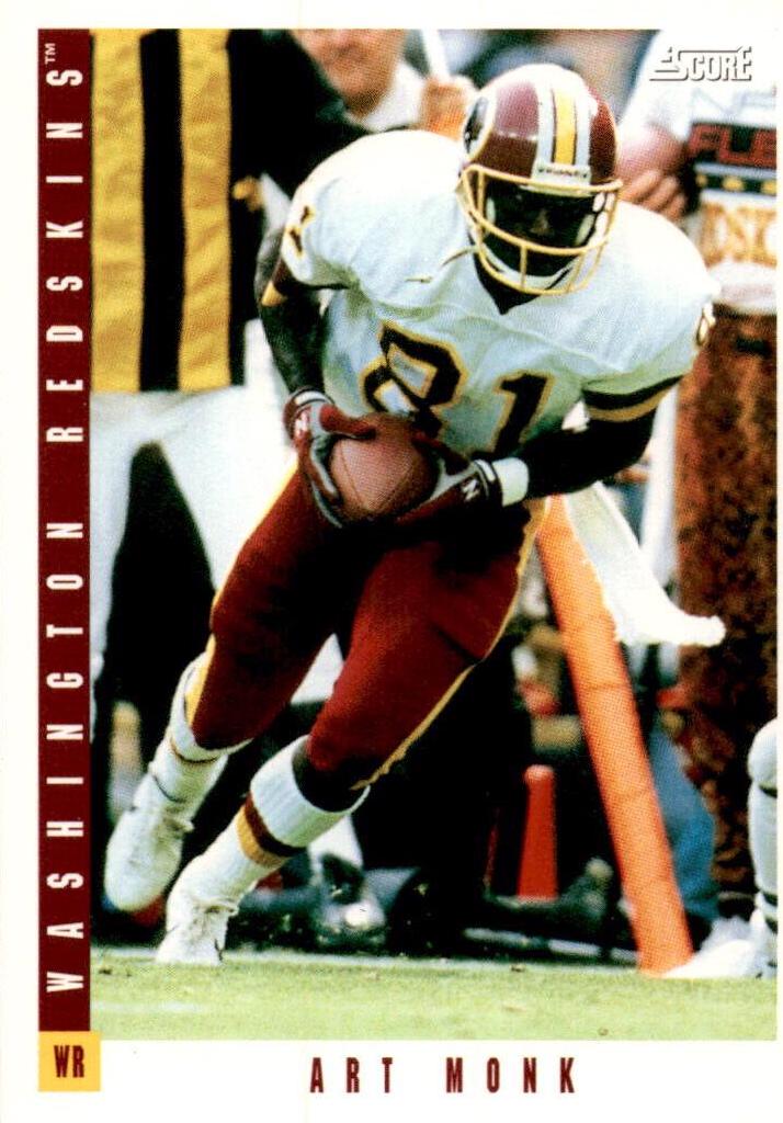 Art Monk #368 Football Cards 1993 Panini Score