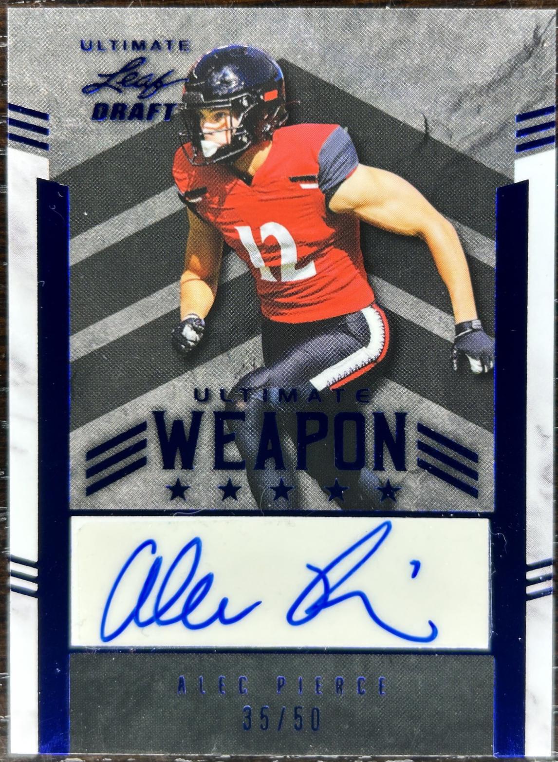Alec Pierce [Navy] #UW-AP1