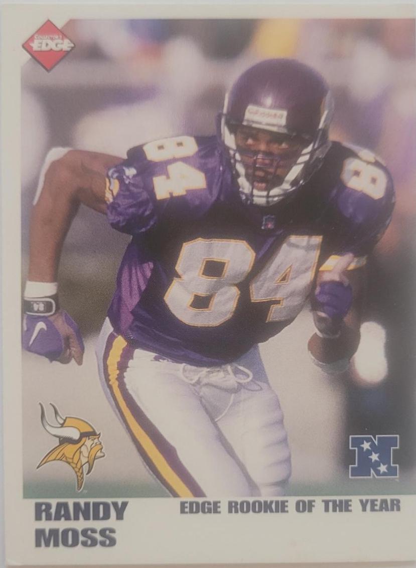 Randy Moss #R2 Football Cards 1999 Collector's Edge
