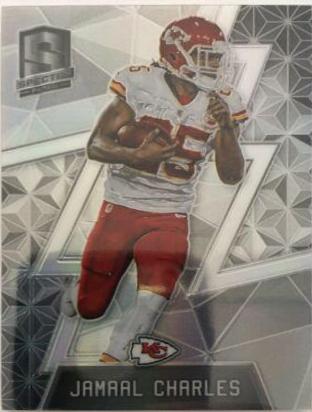 Jamaal Charles #4 Football Cards 2016 Panini Spectra