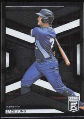 Jace Jung #7 Baseball Cards 2023 Panini Chronicles Elite