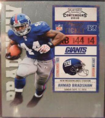 Ahmad Bradshaw [Playoff Ticket] #64