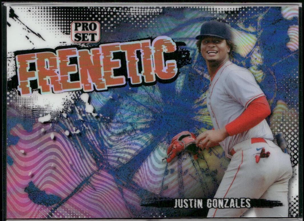 Justin Gonzales #FB-27 2026 Pro Set Metal Frenetic Baseball