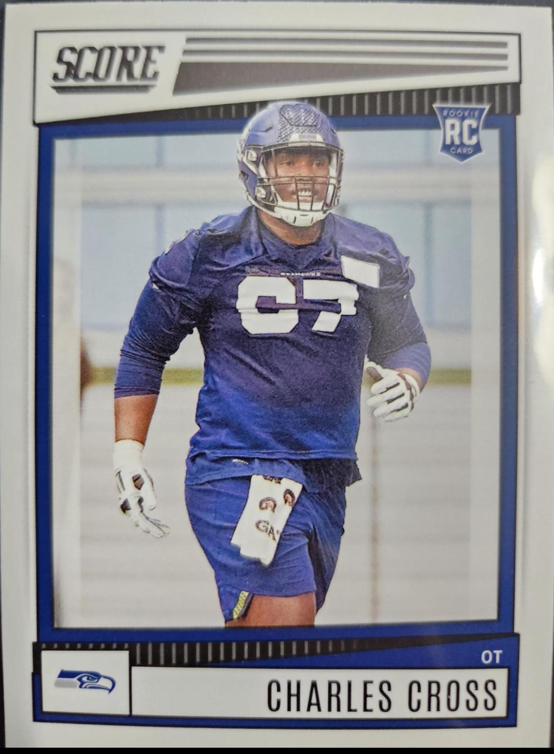 Charles Cross #321 Football Cards 2022 Panini Score