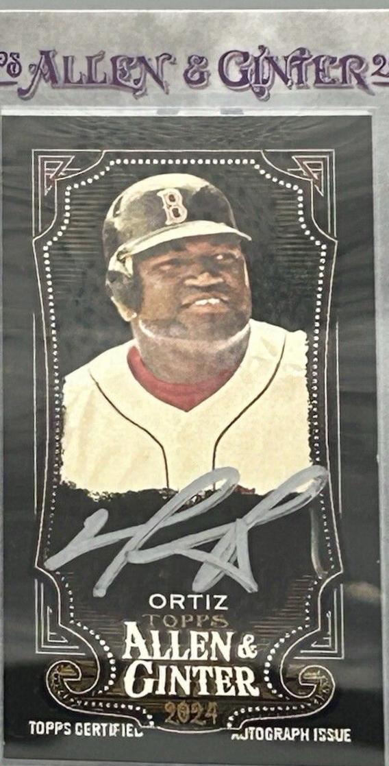 David Ortiz [Gold Ink] #MA-DO