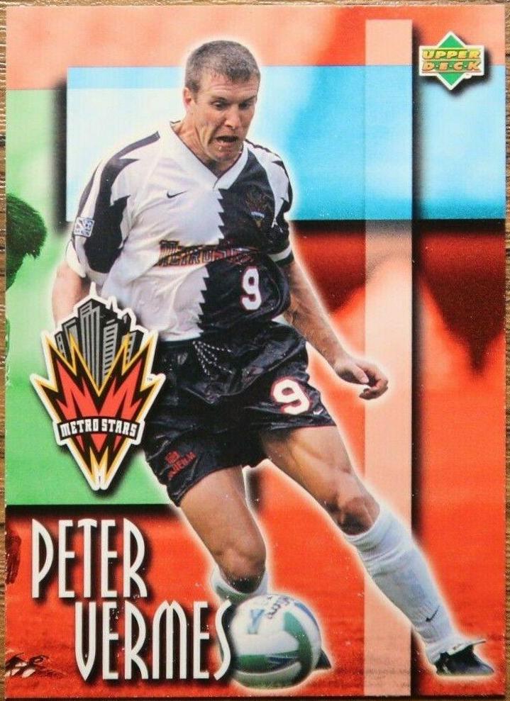 Peter Vermes #30 Soccer Cards 1997 Upper Deck MLS