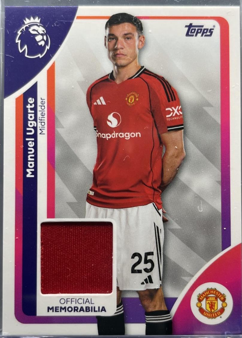 Manuel Ugarte #RE-MU 2025 Topps Premier League Relic
