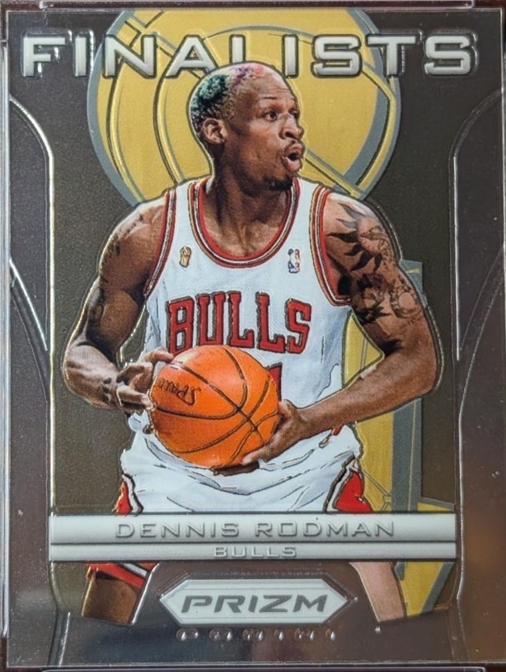 Dennis Rodman #14 Basketball Cards 2012 Panini Prizm Finalists