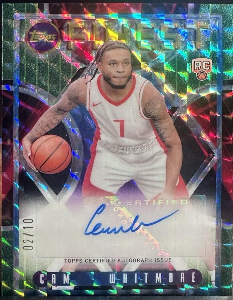 Cam Whitmore [Red Black Vapor Geometric Refractor] #FLA-CW