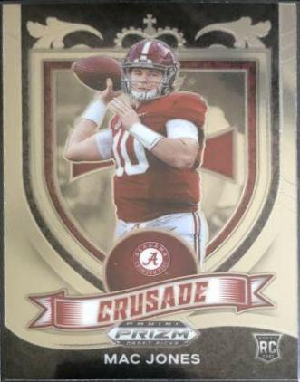Mac Jones #170 Football Cards 2021 Panini Prizm Draft Picks