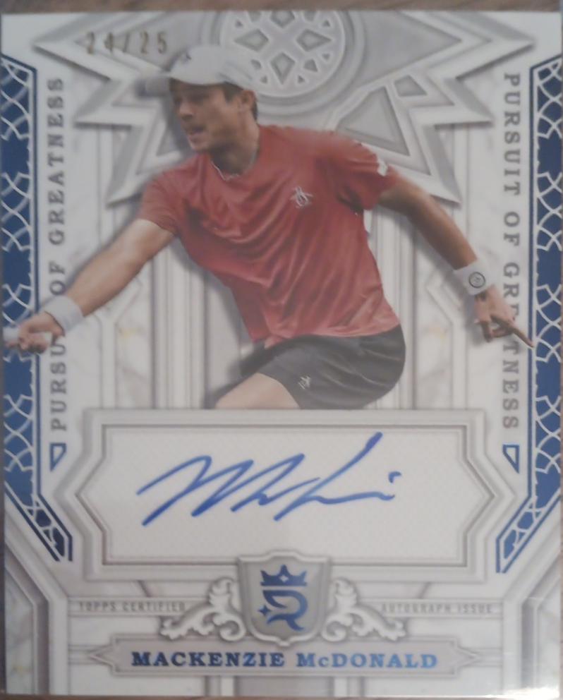 Mackenzie McDonald [Blue] #PGS-MMD Prices | 2024 Topps Royalty Pursuit ...