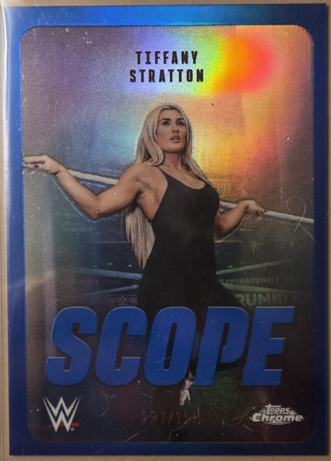Tiffany Stratton [Blue Refractor] #SCO-2
