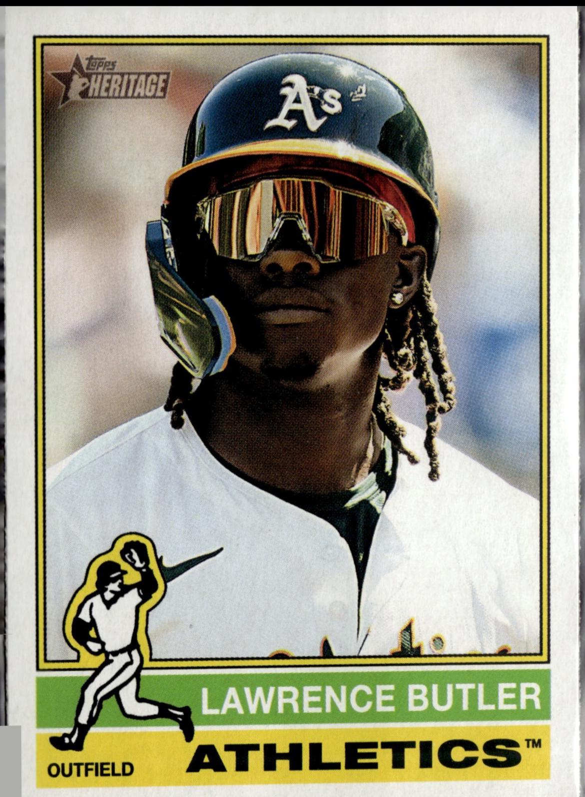 Lawrence Butler #36 Baseball Cards 2025 Topps Heritage