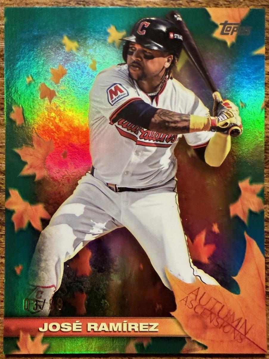Jose Ramirez [Green] #AA-31 Prices | 2026 Topps Update Autumn ...