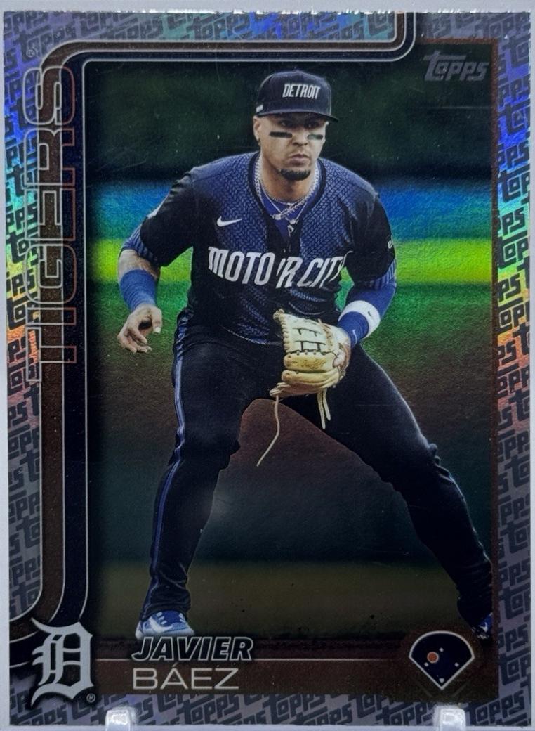 Javier Baez [Topps Foil Pattern] #545 Prices | 2025 Topps Series 2 ...