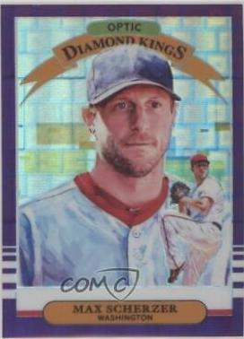Max Scherzer #17 2019 Donruss Optic Baseball